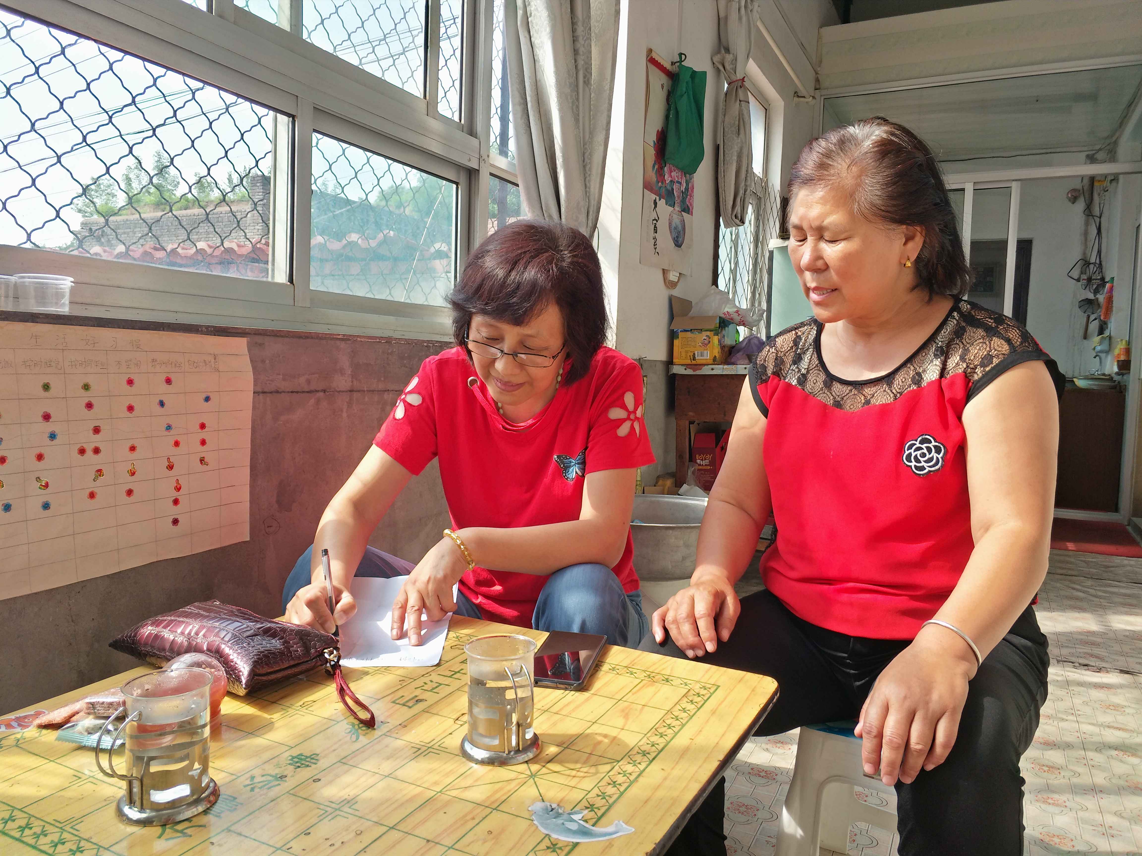 民进阳泉市委会专职副主委高爱萍专题调研农村养老事业